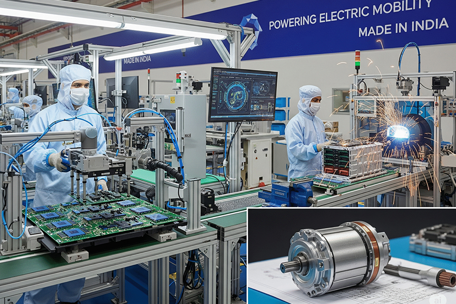 How EV Component Manufacturers Are Powering India’s Electric Mobility Shift