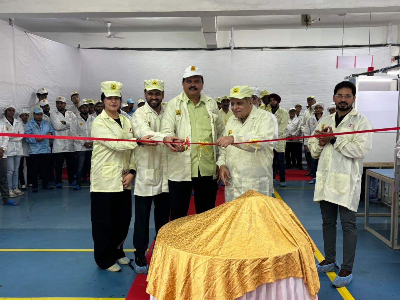 EV Motor Controller Unit (MCU) production line in Pune