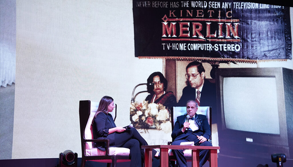 Launch of the Kinetic Merlin, a TV that doubles as a computer in India