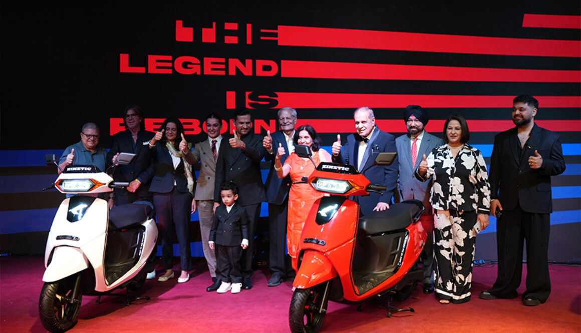 Kinetic DX EV unveiled at launch event in Delhi