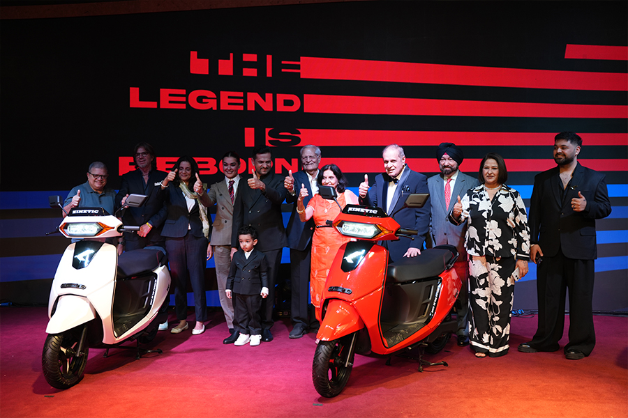 Kinetic DX EV unveiled at launch event in Delhi