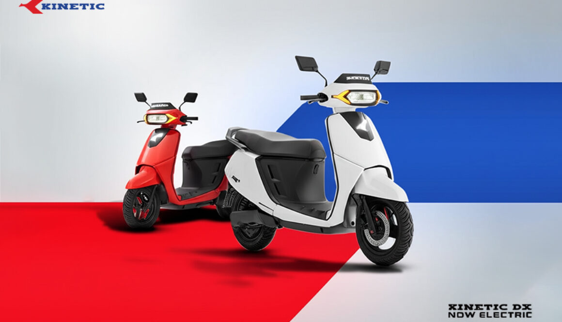 The Kinetic DX EV blends heritage design with advanced electric technology.