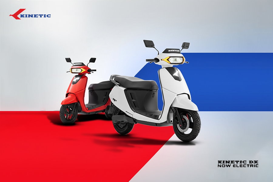 The Kinetic DX EV blends heritage design with advanced electric technology.