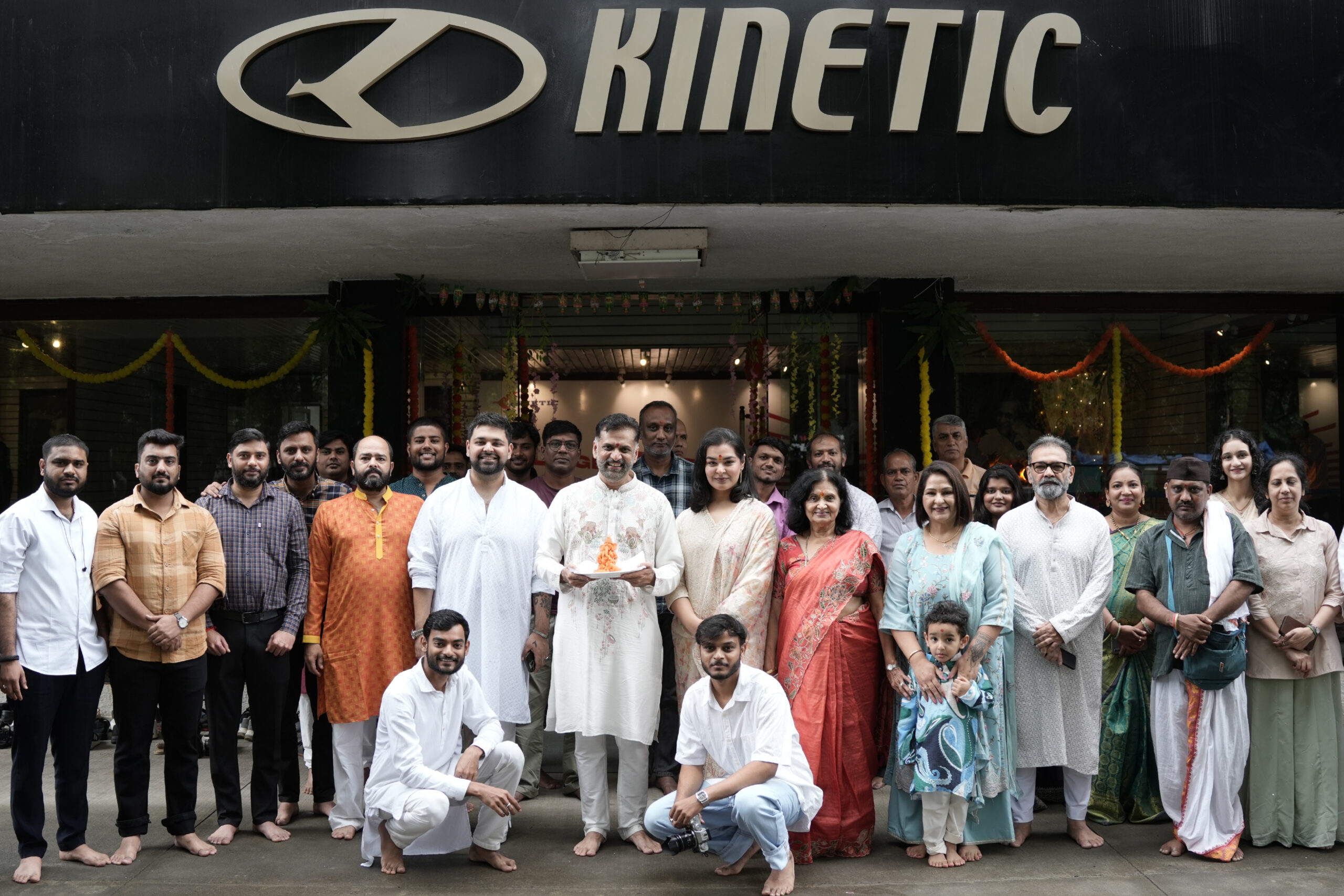 The Kinetic family came together to celebrate Ganesh Chaturthi