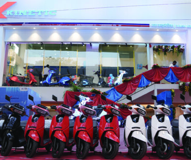 India’s largest three-floor EV showroom by Kinetic Watts & Volts in Kothrud, Pune