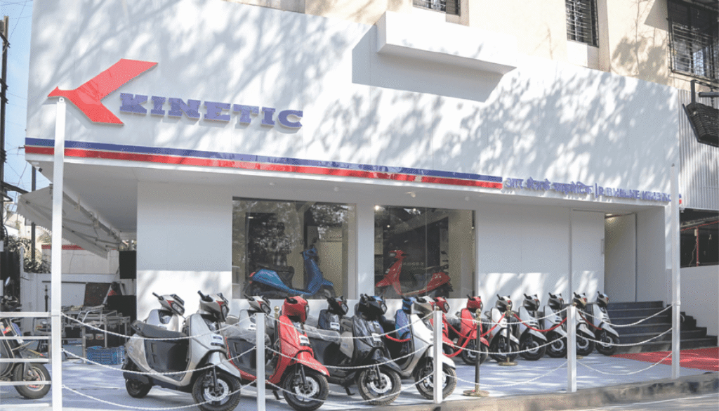 Kinetic Watts & Volts Vishrantwadi dealership exterior