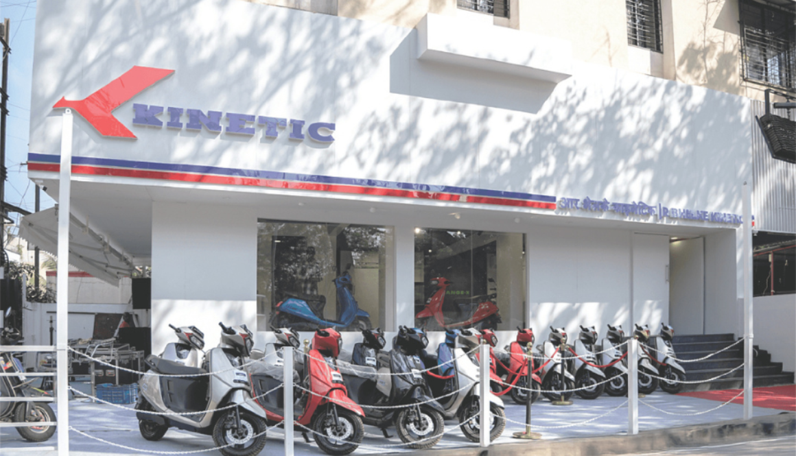 Kinetic Watts & Volts Vishrantwadi dealership exterior