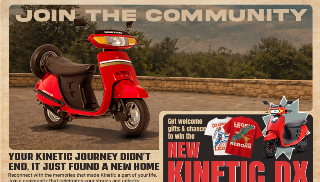 I Am Kinetic Community celebrating the legacy and emotional connection of Kinetic riders