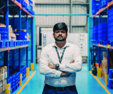 Varunraj Pattappan at Kinetic EV motor manufacturing facility leading electric mobility innovation