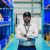 Varunraj Pattappan at Kinetic EV motor manufacturing facility leading electric mobility innovation