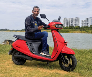 Customer receives the first Kinetic DX+ EV in South India, marking a milestone in electric mobility and brand legacy.