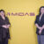 Arzoo Alamin at MIDAS School of Entrepreneurship during an entrepreneurship podcast