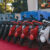 Kinetic electric scooters displayed at a showroom during nationwide dealership expansion