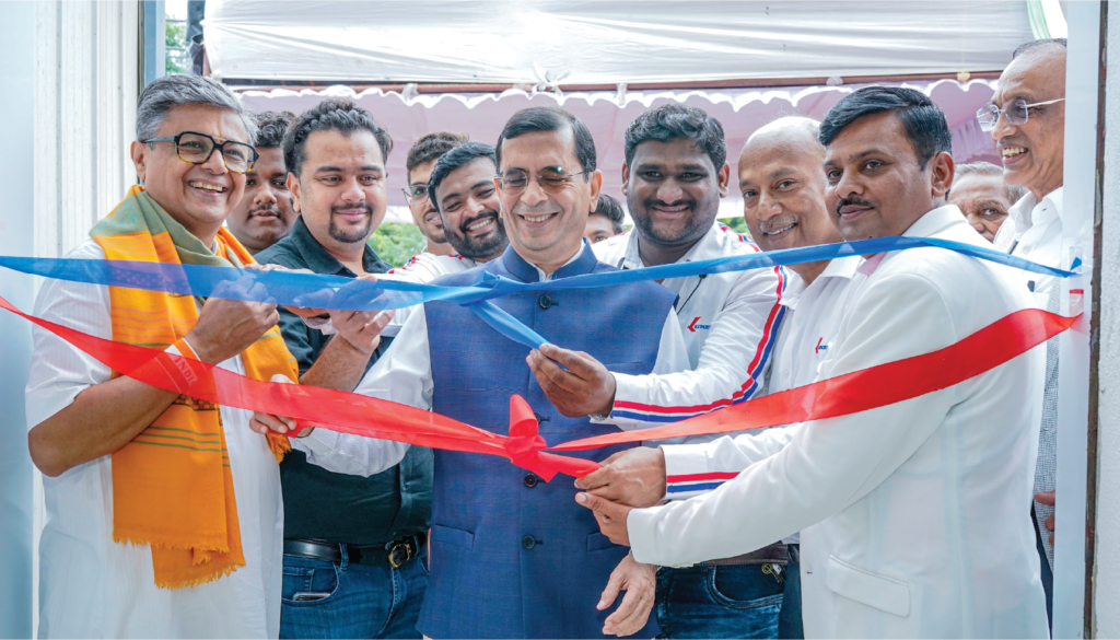 Kinetic DX showroom inauguration ceremony