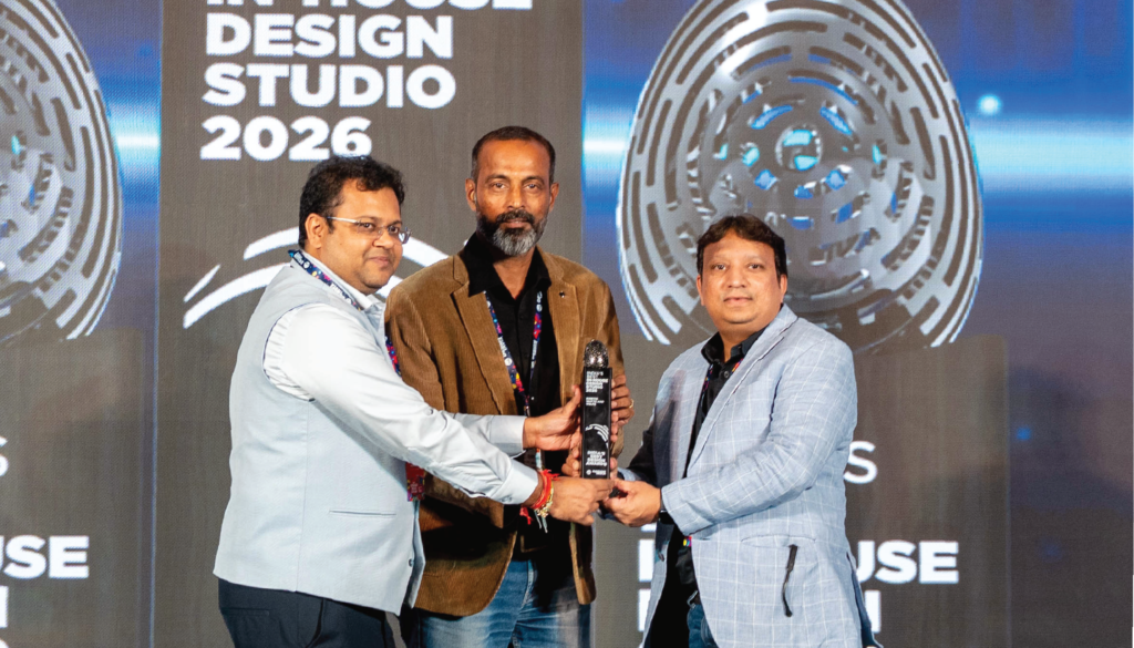 Kinetic EV team receiving IBDA 2026 design awards