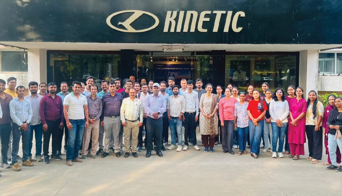 Workplace communication skills and email etiquette training session for Kinetic employees.